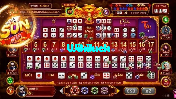available types of Wikiluck bet including pre-match live express and system bets